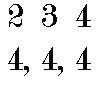 Different Time Signatures.